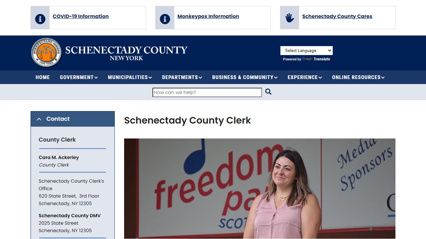 Schenectady County Clerk | Schenectady County
